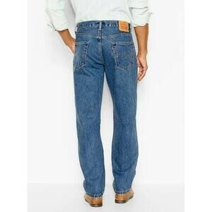 Levi Strauss 550 Medium Stonewash Relaxed Fit Jeans W46 L29